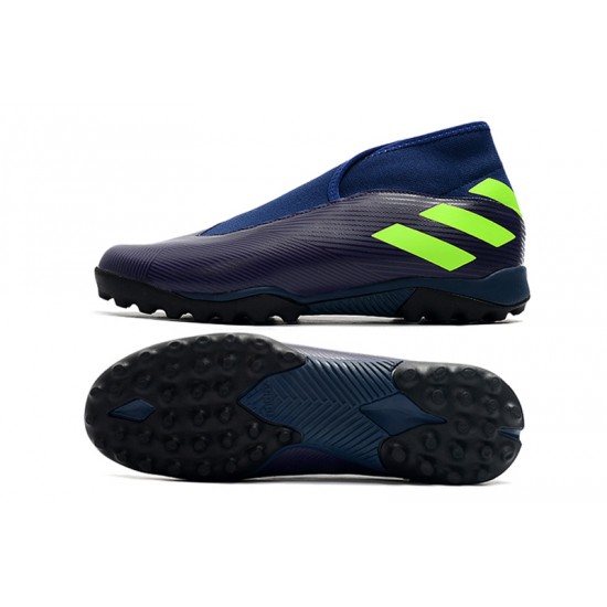 Kopačky Adidas Nemeziz 19.3 TF MD Modrý Zelená