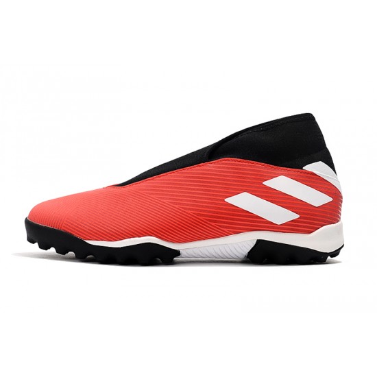 Kopačky Adidas Nemeziz 19.3 TF MD Červené Bílý Černá