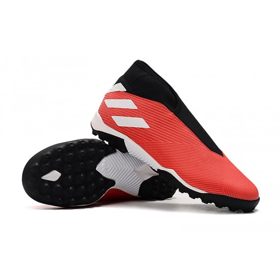 Kopačky Adidas Nemeziz 19.3 TF MD Červené Bílý Černá