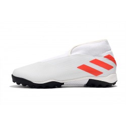 Kopačky Adidas Nemeziz 19.3 TF MD Bílý Červené