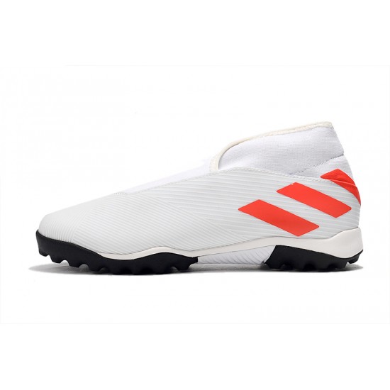 Kopačky Adidas Nemeziz 19.3 TF MD Bílý Červené