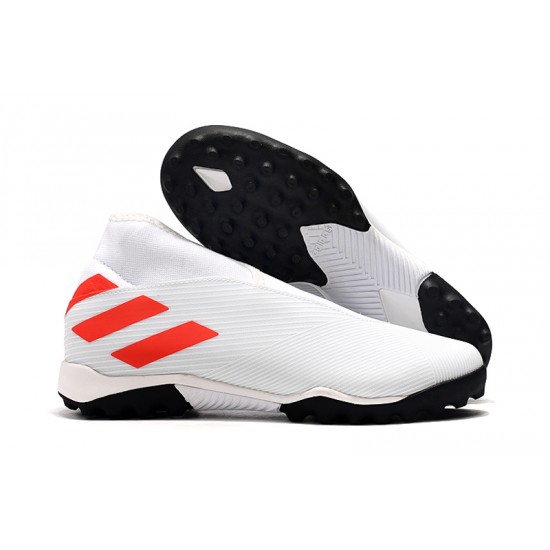 Kopačky Adidas Nemeziz 19.3 TF MD Bílý Červené