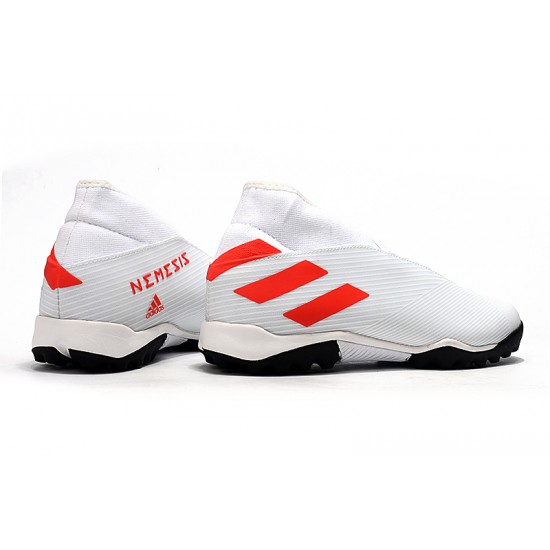 Kopačky Adidas Nemeziz 19.3 TF MD Bílý Červené