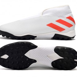 Kopačky Adidas Nemeziz 19.3 TF MD Bílý Červené