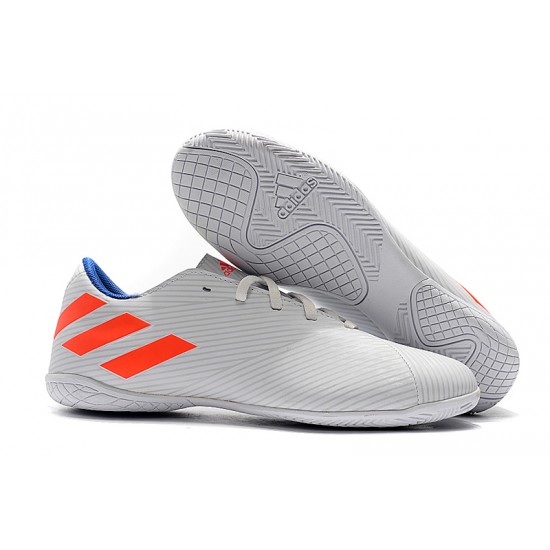 Kopačky Adidas Nemeziz 19.4 IN Bílý oranžový