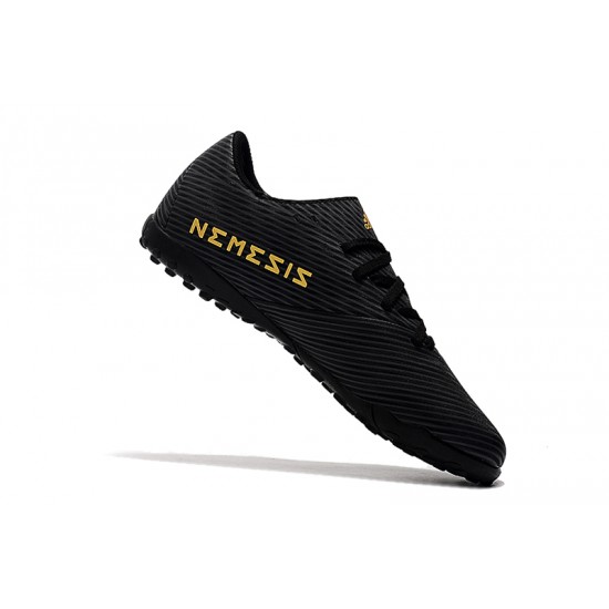 Kopačky Adidas Nemeziz 19.4 TF Všechno černé