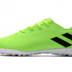 Kopačky Adidas Nemeziz 19.4 TF Neon Zelená Černá