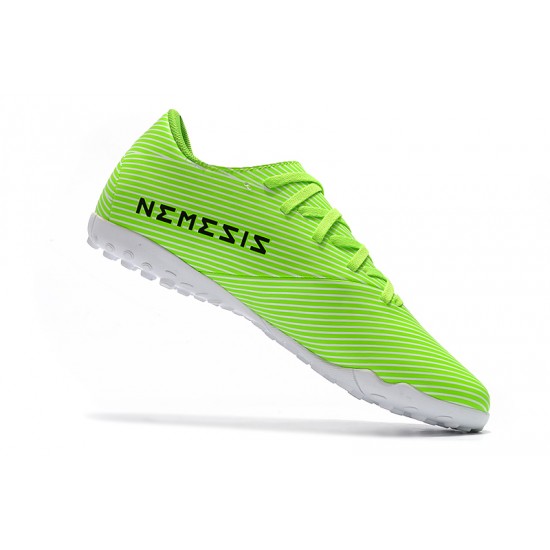 Kopačky Adidas Nemeziz 19.4 TF Neon Zelená Černá