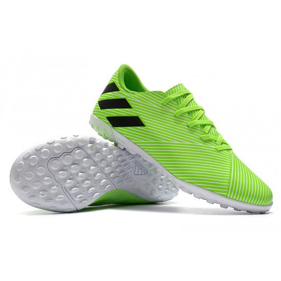 Kopačky Adidas Nemeziz 19.4 TF Neon Zelená Černá