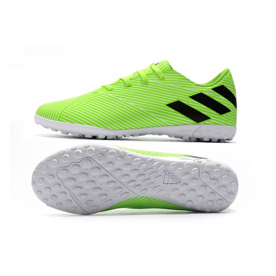 Kopačky Adidas Nemeziz 19.4 TF Neon Zelená Černá