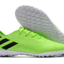 Kopačky Adidas Nemeziz 19.4 TF Neon Zelená Černá