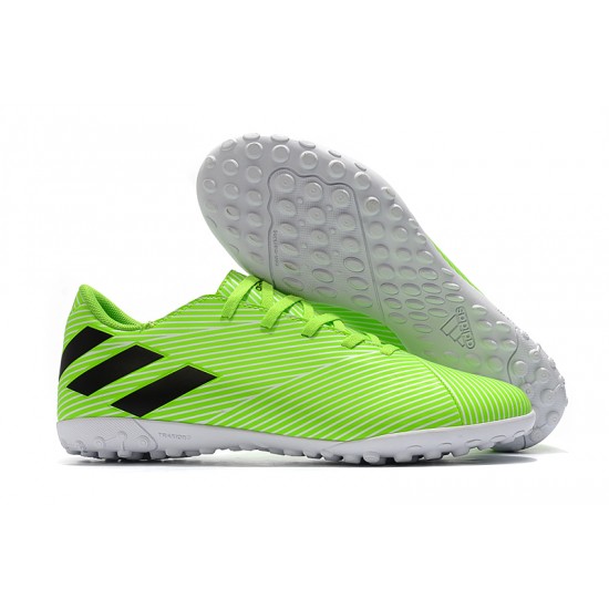 Kopačky Adidas Nemeziz 19.4 TF Neon Zelená Černá