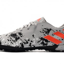 Kopačky Adidas Nemeziz 19.4 TF Šedá oranžový Černá