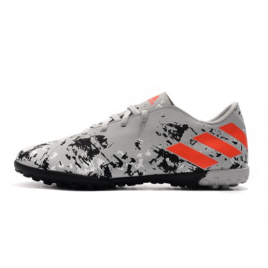 Kopačky Adidas Nemeziz 19.4 TF Šedá oranžový Černá