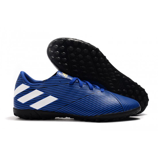 Kopačky Adidas Nemeziz 19.4 TF Královská modrá Bílý