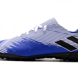 Kopačky Adidas Nemeziz 19.4 TF Bílý Modrý