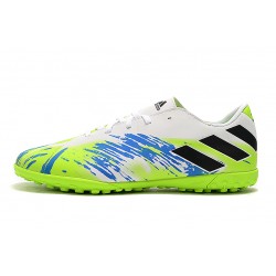 Kopačky Adidas Nemeziz 19.4 TF Bílý Zelená