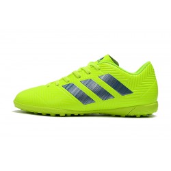 Kopačky Adidas Nemeziz Messi Tango 18.4 TF Neon Zelená Stříbrný