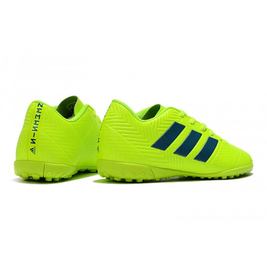 Kopačky Adidas Nemeziz Messi Tango 18.4 TF Neon Zelená Stříbrný