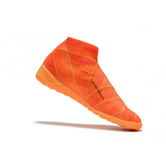 Kopačky Adidas Nemeziz Tango 18 IN oranžový Černá