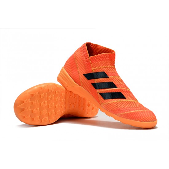 Kopačky Adidas Nemeziz Tango 18 IN oranžový Černá