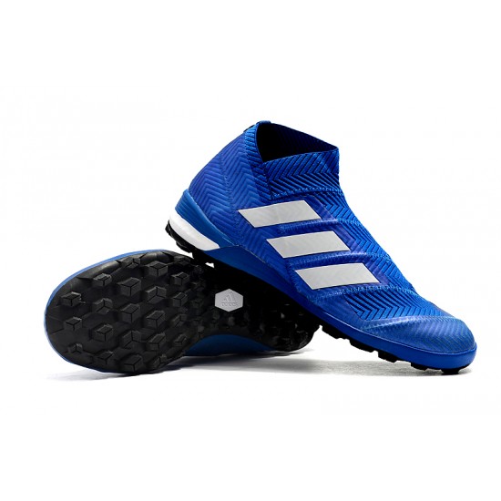 Kopačky Adidas Nemeziz Tango 18 TF Modrý Bílý