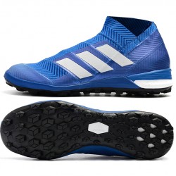 Kopačky Adidas Nemeziz Tango 18 TF Modrý Bílý