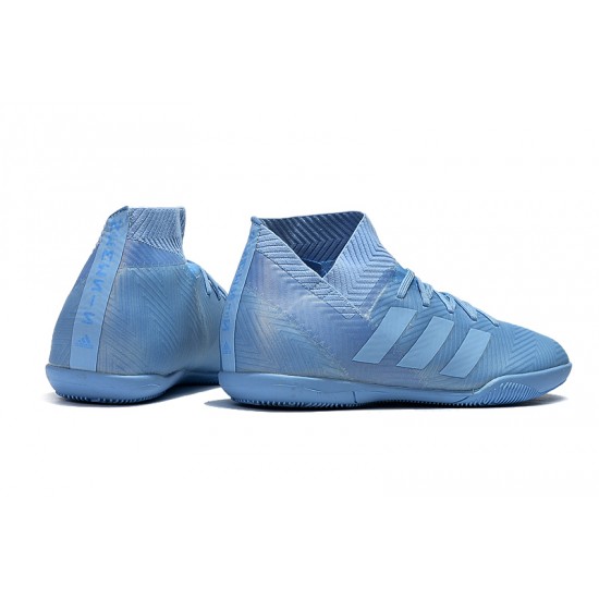 Kopačky Adidas Nemeziz Tango 18.3 IC High Top Modrá obloha