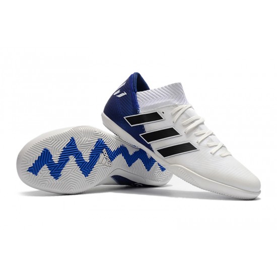 Kopačky Adidas Nemeziz Tango 18.3 IC Bílý Modrý