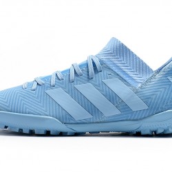 Kopačky Adidas Nemeziz Tango 18.3 TF Low Top Modrá obloha