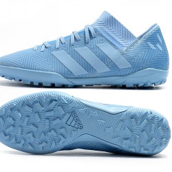 Kopačky Adidas Nemeziz Tango 18.3 TF Low Top Modrá obloha