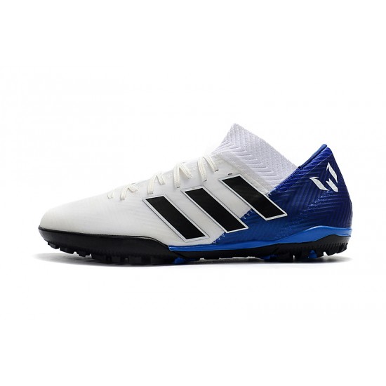 Kopačky Adidas Nemeziz Tango 18.3 TF Bílý Modrý