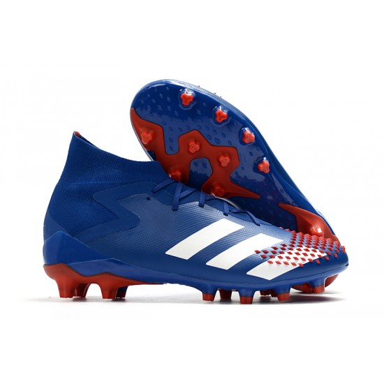 Kopačky Adidas Predator MUTATOR 20.1 AG Modrý Bílý Červené