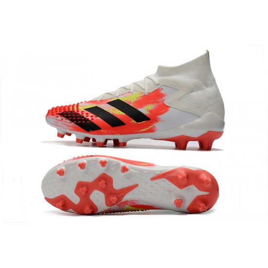 Kopačky Adidas Predator MUTATOR 20.1 AG Bílý oranžový Černá