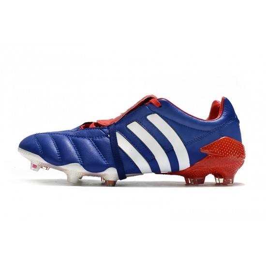 Kopačky Adidas Predator Mania'Tormentor' FG - Modrý Bílý Červené