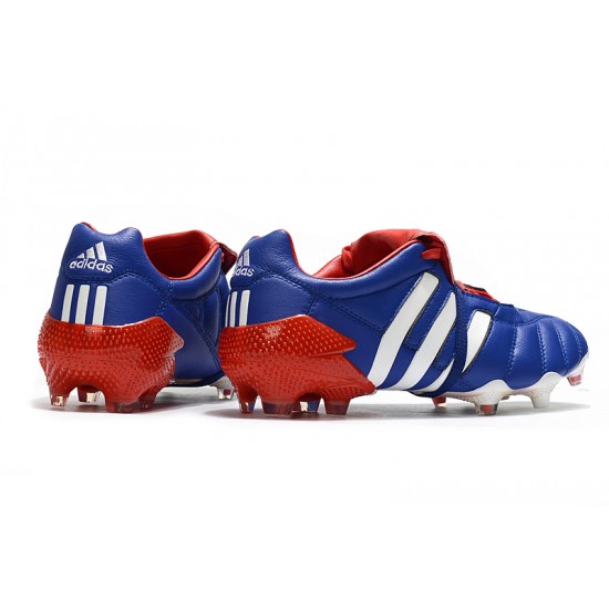 Kopačky Adidas Predator Mania'Tormentor' FG - Modrý Bílý Červené