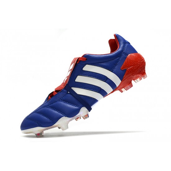 Kopačky Adidas Predator Mania'Tormentor' FG - Modrý Bílý Červené