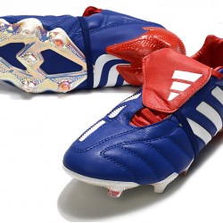 Kopačky Adidas Predator Mania'Tormentor' FG - Modrý Bílý Červené