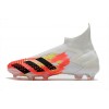 Kopačky Adidas Predator Mutator 20+ FG - Bílý oranžový Černá