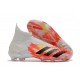 Kopačky Adidas Predator Mutator 20+ FG - Bílý oranžový Černá