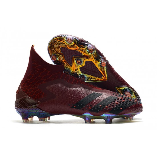 Kopačky Adidas Predator Mutator 20+ FG Tormentor Animal - Červené Černá