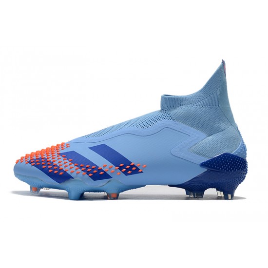 Kopačky Adidas Predator Mutator 20+ FG Tormentor - Modrý oranžový