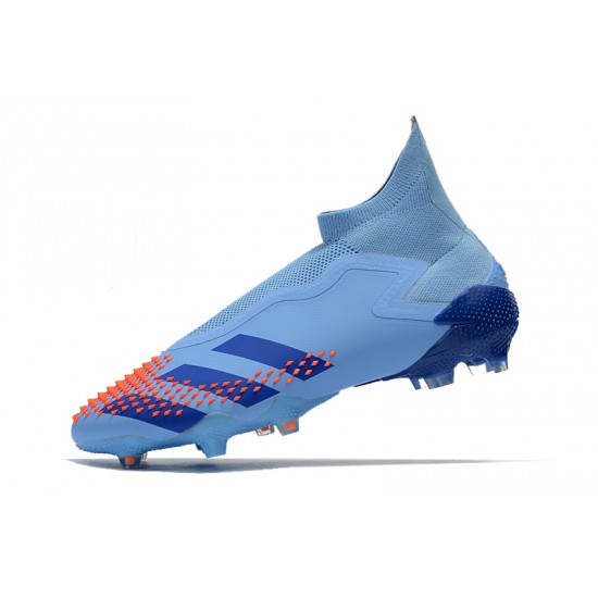 Kopačky Adidas Predator Mutator 20+ FG Tormentor - Modrý oranžový