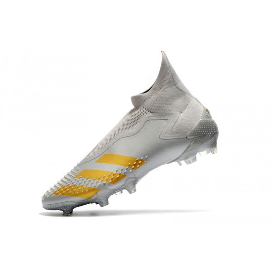 Kopačky Adidas Predator Mutator 20+ FG Tormentor - MetVšechnoic Gray Gold