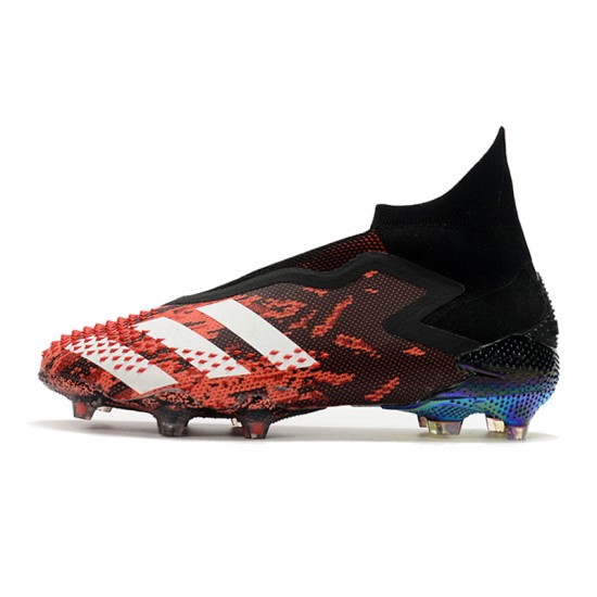 Kopačky Adidas Predator Mutator 20+ FG Tormentor - Červené Bílý Černá Modrý