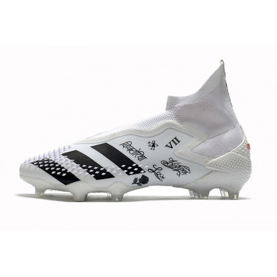 Kopačky Adidas Predator Mutator 20+ FG Tormentor - Bílý Černá