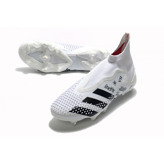 Kopačky Adidas Predator Mutator 20+ FG Tormentor - Bílý Černá