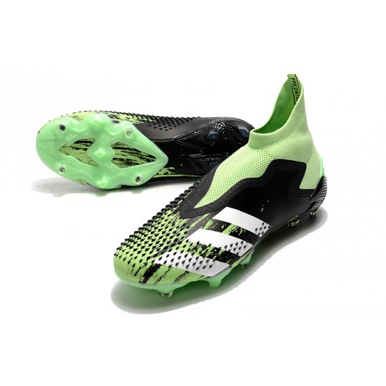 Kopačky Adidas Predator Mutator 20+ FG Tormentor Černá Zelená Bílý