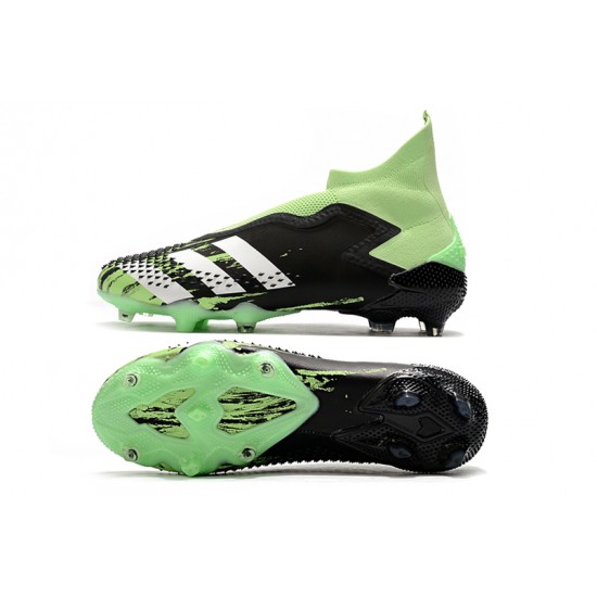 Kopačky Adidas Predator Mutator 20+ FG Tormentor Černá Zelená Bílý