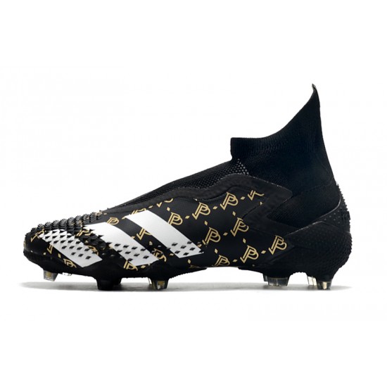 Kopačky Adidas Predator Mutator 20+ FG Tormentor Pogba - Bílý MtVšechnoic Gold